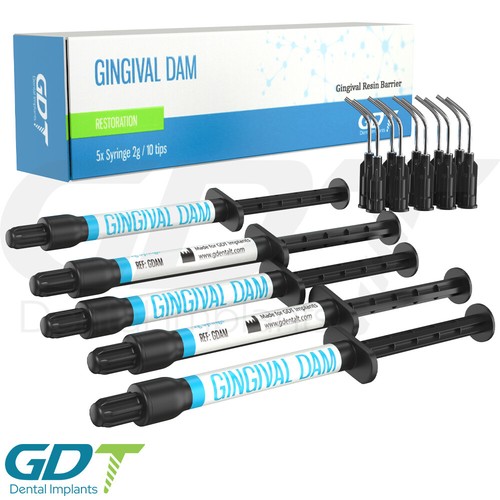 Dental Gingival Dam Resin Barrier Light Cure Teeth Whitening Gums