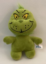 Aurora World Dr. Seuss The Grinch Plush 9" Tall Head To Foot Stuffed Plush