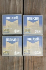 4 @ Maxell DLT IV 1/2" Tape Cartridge 40/80GB for 4000 4500 4700 7000 8000Drives