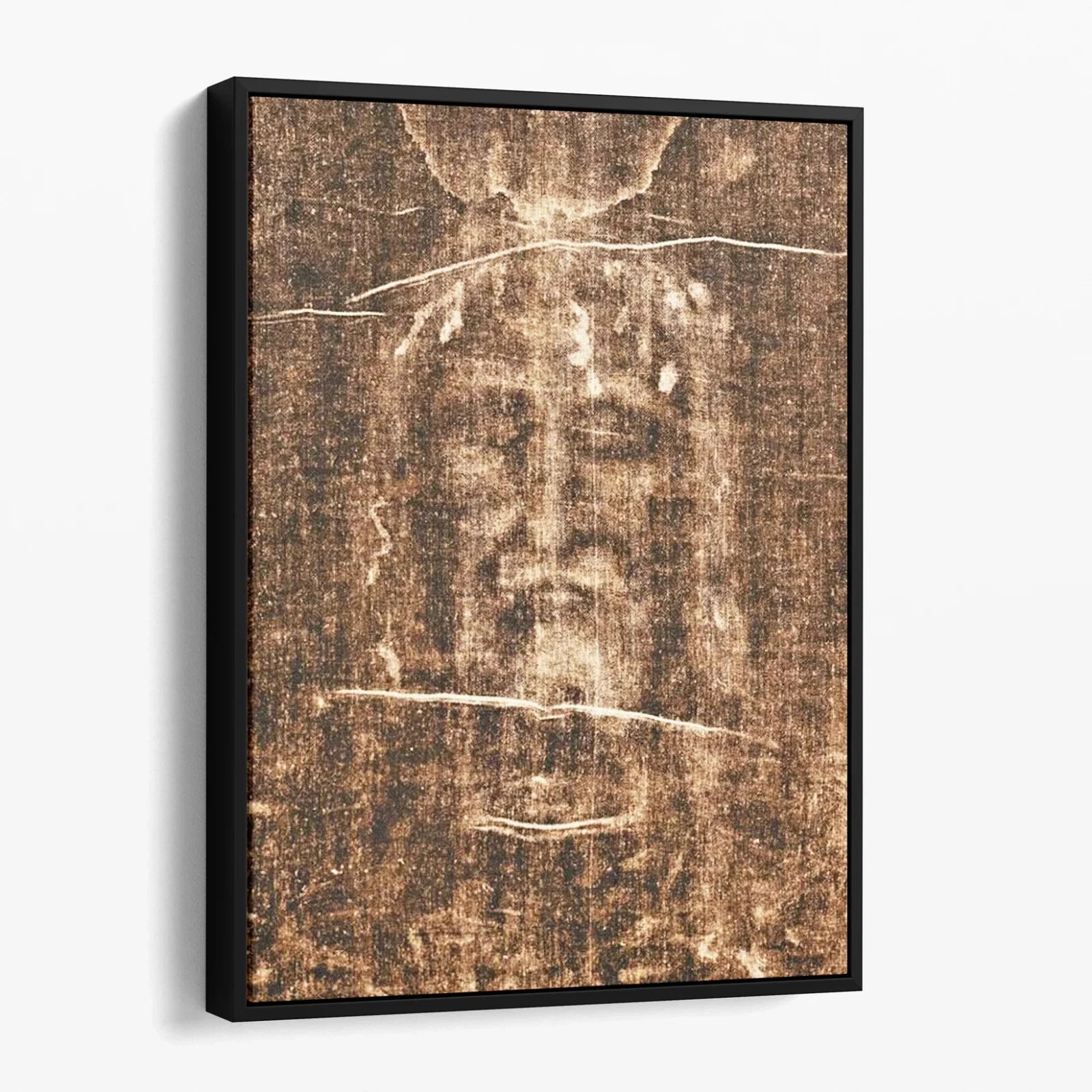Shroud of Turin Face of Jesus Bible Christian God Canvas Print Wall Art
Opens in a new window or tab