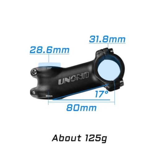 Ultralight Bike Stems 7 17 Degree MTB Road Bicycle Stems 31.8mm 60-130mm Parts - Picture 35 of 42