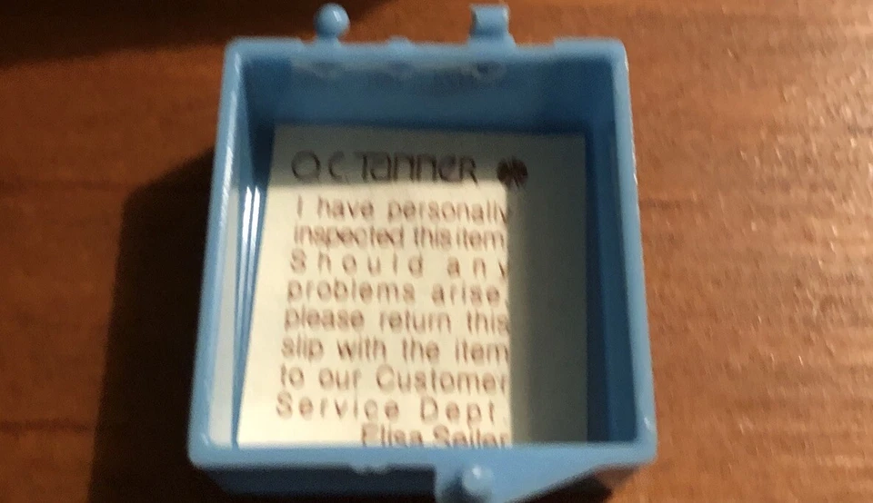 Chrysler Mopar de colección, 2 piedras azules, pasador de solapa 1/10 10k, falta tapa de caja Foto 3 de 4