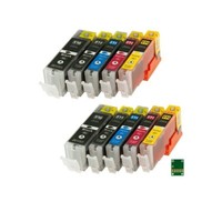 Tisanto 10 Patronen Kompatibel Zu Canon Pixma TS5050 TS6050 TS8050 9050 MG5750