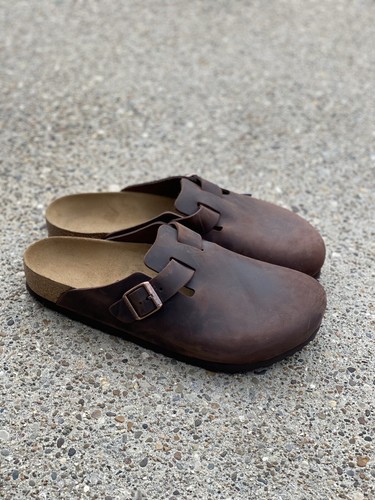 Birkenstock Boston Soft Footbed Size 46 Regular Fit / Men's US 13 Habana  Oiled | eBay