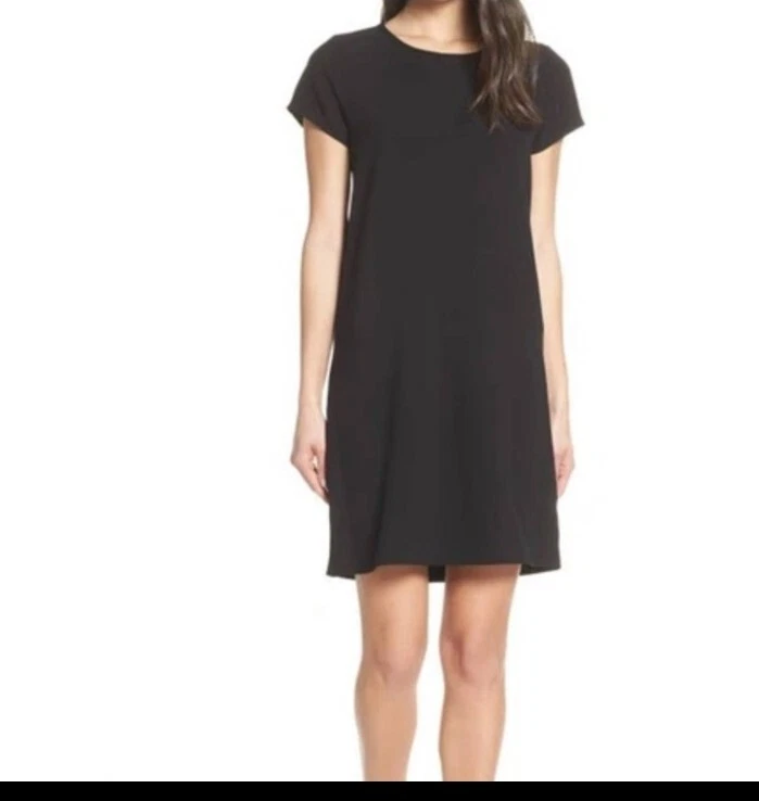 Chelsea28 crepe 2025 shift dress