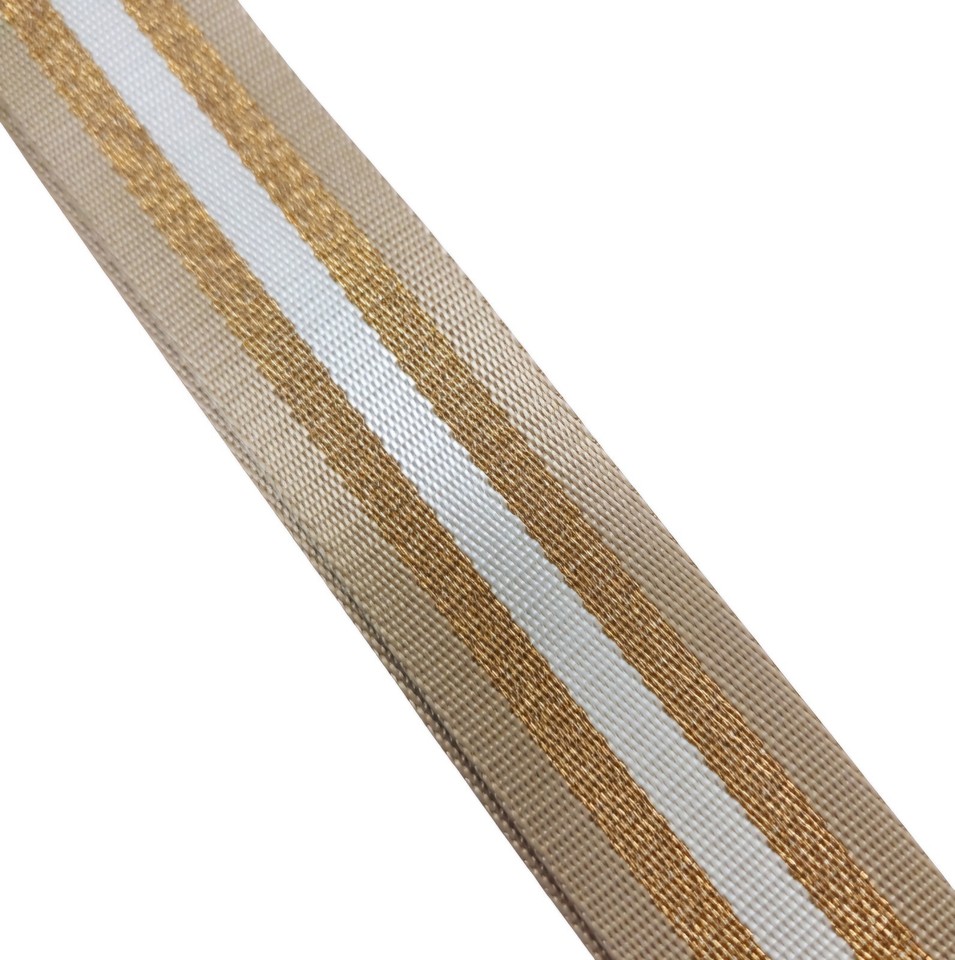 Stylish Gold Bag Strap Bag Replacement Strap For Purses, Totes, Laptop