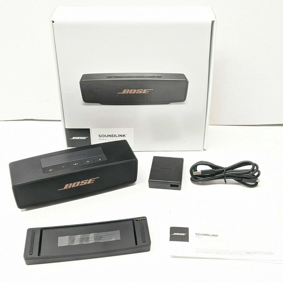 Bose SoundLink Mini II Enceinte Bluetooth®, noir - Worldshop