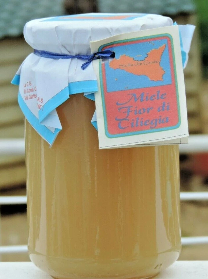GIOIELLI DI SICILIA Miele Fior di ciliegia Sicilia che gusto 1 kg
