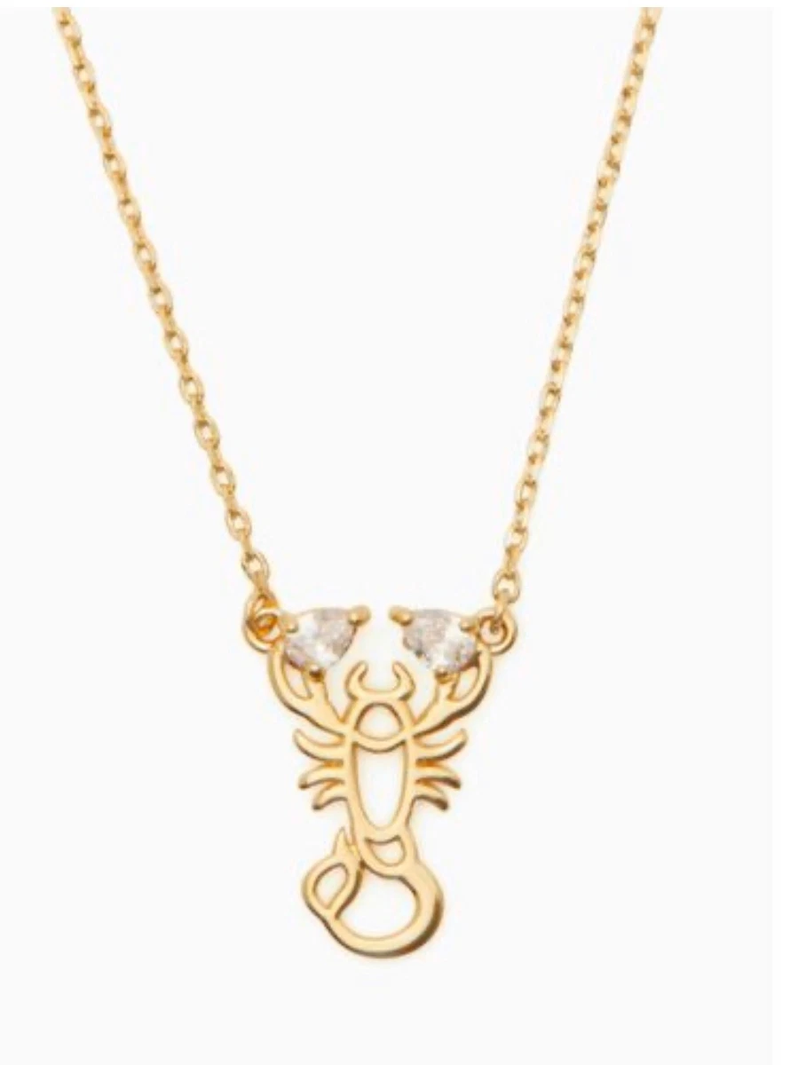 Kate spade hotsell scorpio necklace