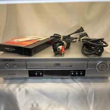 🔥 TESTED WORKING Samsung VR8460A 4 Head VCR / VHS Player & Recorder  + EXTRAS