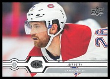 2019-20 Upper Deck #52 Jeff Petry Montreal Canadiens Hockey Card