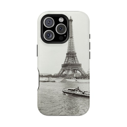 Parisian Eiffel Tower Vintage Photo - Tough Phone Case - Paris Mobile Cover - 第 8/151 張圖片