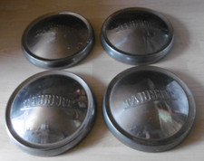 4 Radkappen Wohnwagen Oldtimer Chrom Radkappen Tabbert 60er 70er Jahre