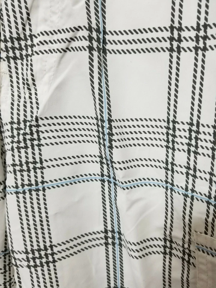 Pantalones Cortos NBNGear Para Hombre Talla 30 Blanco Azul Claro Gris A Cuadros Informales Secado Rápido Nuevos con Etiquetas 1231 Foto 3 de 4