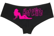 HOTWIFE boyshort panties HOT WIFE underwear sexy shared bdsm submissive vixen 