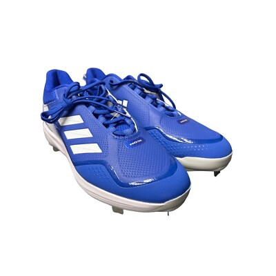 NEW! Adidas Ion 7 Baseball Cleats Royal Blue White  display picture 2