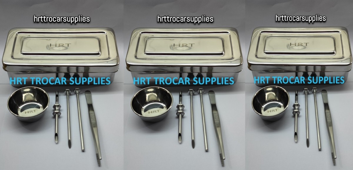 HRT Trocar 3.2 Mm Hormone Replacement Pellet Insertion Kit - Foto 7