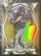 Free Ship 2022 Bowman Chrome George Valera Invicta Gold Refractor #/50 Guardians