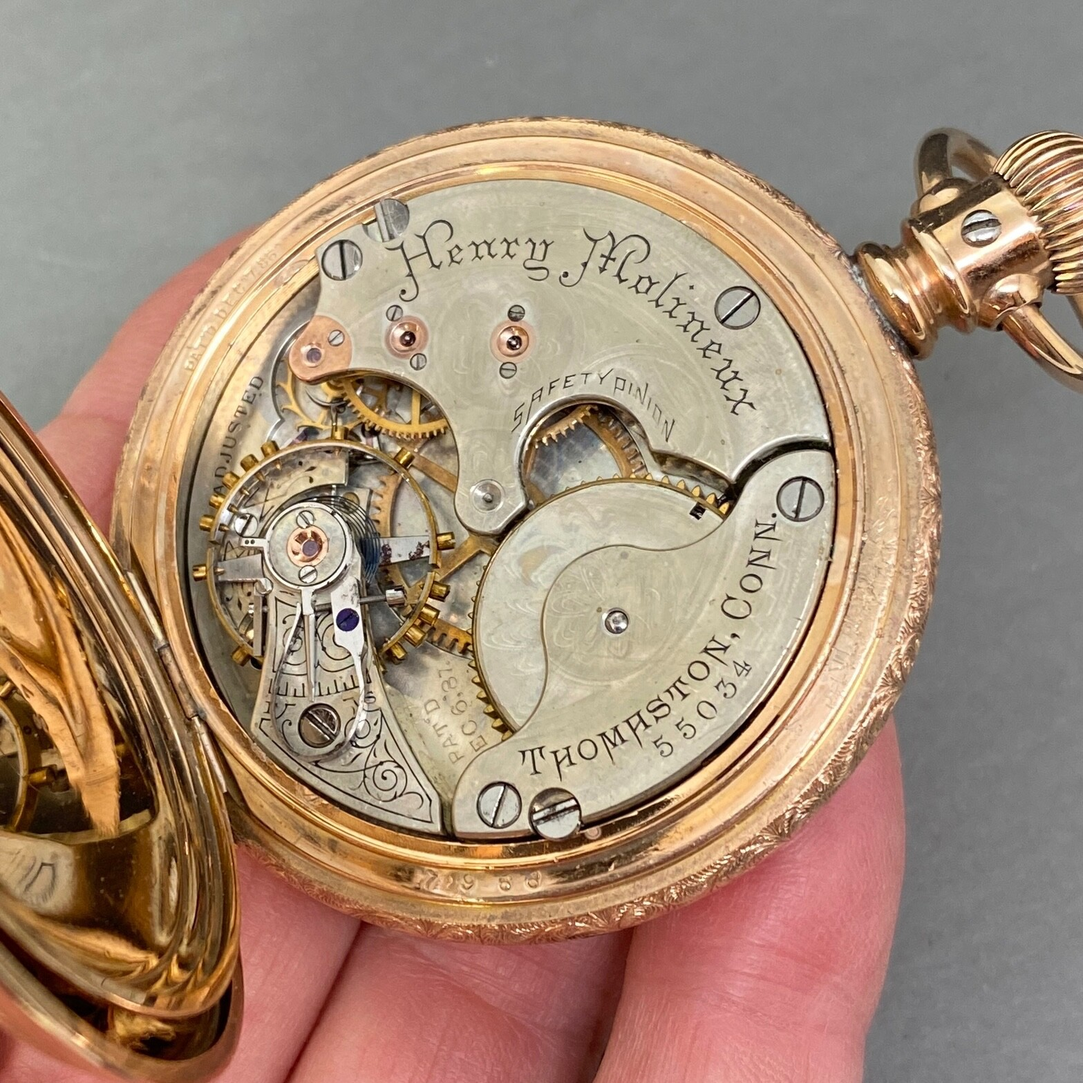 Seth Thomas Watch Co. Grade Henry Molineux Pocket Watch image 1