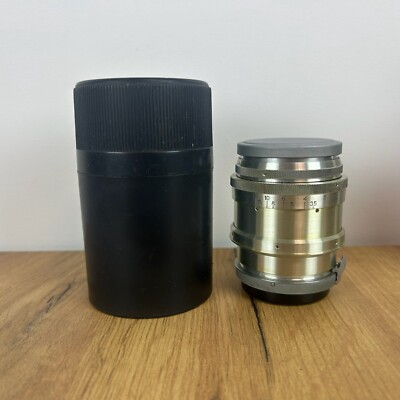 Jupiter-9 f2/85mm RED P USSR Soviet copy SONNAR Lens to 85mm