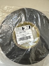 3M Preservation Sealing Adhsive Tape 481, 0.5 in x 15 Yd Black