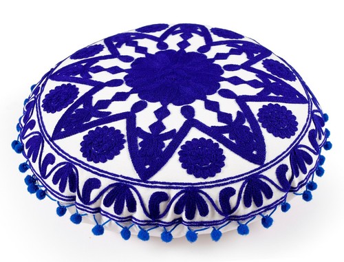 Ethnic Suzani Cushion Cover 16x16" Vintage Embroidered Cotton Throw Pillow Cases - Picture 41 of 42