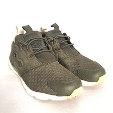 Reebok 3D Ultralite Shoes Womens Size 7 Green Running Lace Up Athletic Sneakers 
