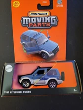 2025 Matchbox Moving Parts 1991 MITSUBISHI PAJERO Blue NEW MODEL