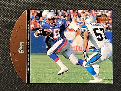 1996 Curtis Martin Upper Deck Team Trio #TT82