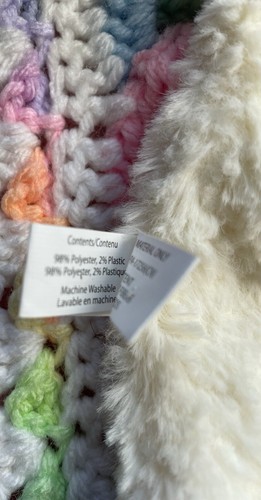 Snowman Lovey Rattle Demdaco Baby Security Blanket Plush, Hat & Scarf - Picture 4 of 4