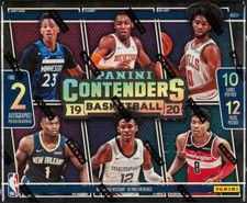 2019-20 Panini Contenders NBA Basketball Hobby Box Factory Sealed  2 autos / box