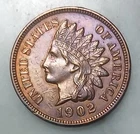 1902 Indian Head Cent Choice BU RB