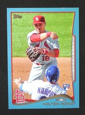 2014 Topps Kolten Wong ROOKIE WALMART Blue #46