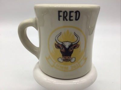 USMC HMM-261 Raging Bulls Marine Helicopter Transfer Squadron Coffee Mug
