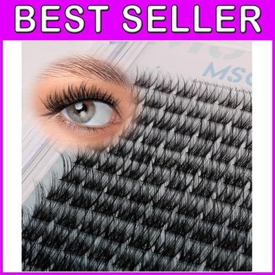 DIY Wispy Eyelash Clusters - Effortless Application