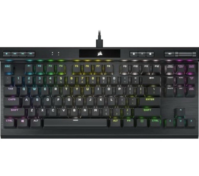 Corsair K70 TKL Wireless RGB Linear Switches Gaming Keyboard