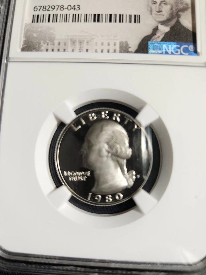 1980 S Washington Quarter PF 69 Ultra Cameo - Image 2 of 4