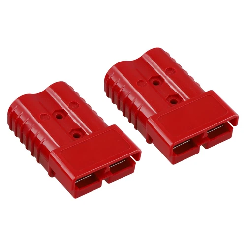 Sicheres Laden mit 350AMP Gabelstapler Batterie Stromanschluss grau und rot - Bild 3 von 36