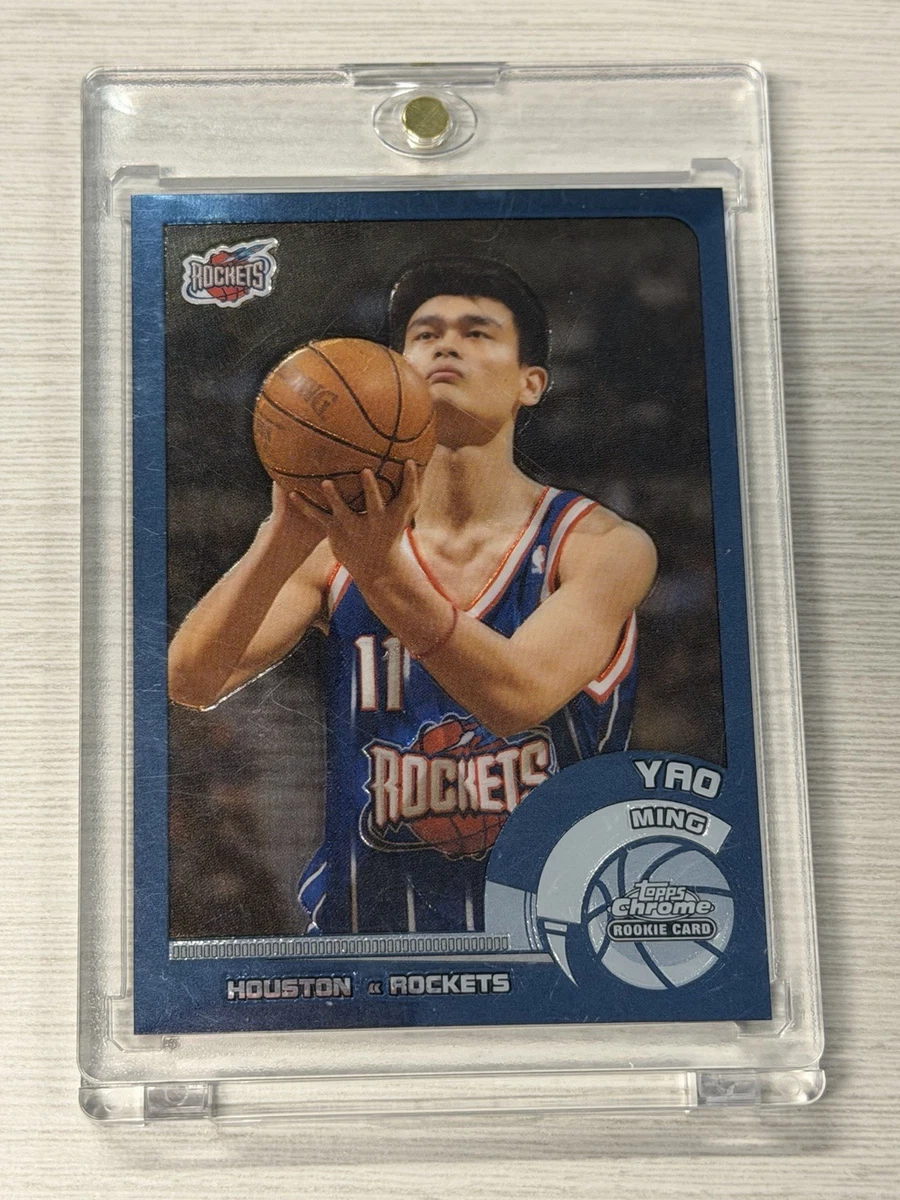 Topps Yao Ming Basketball Rookie Sports Trading Cards