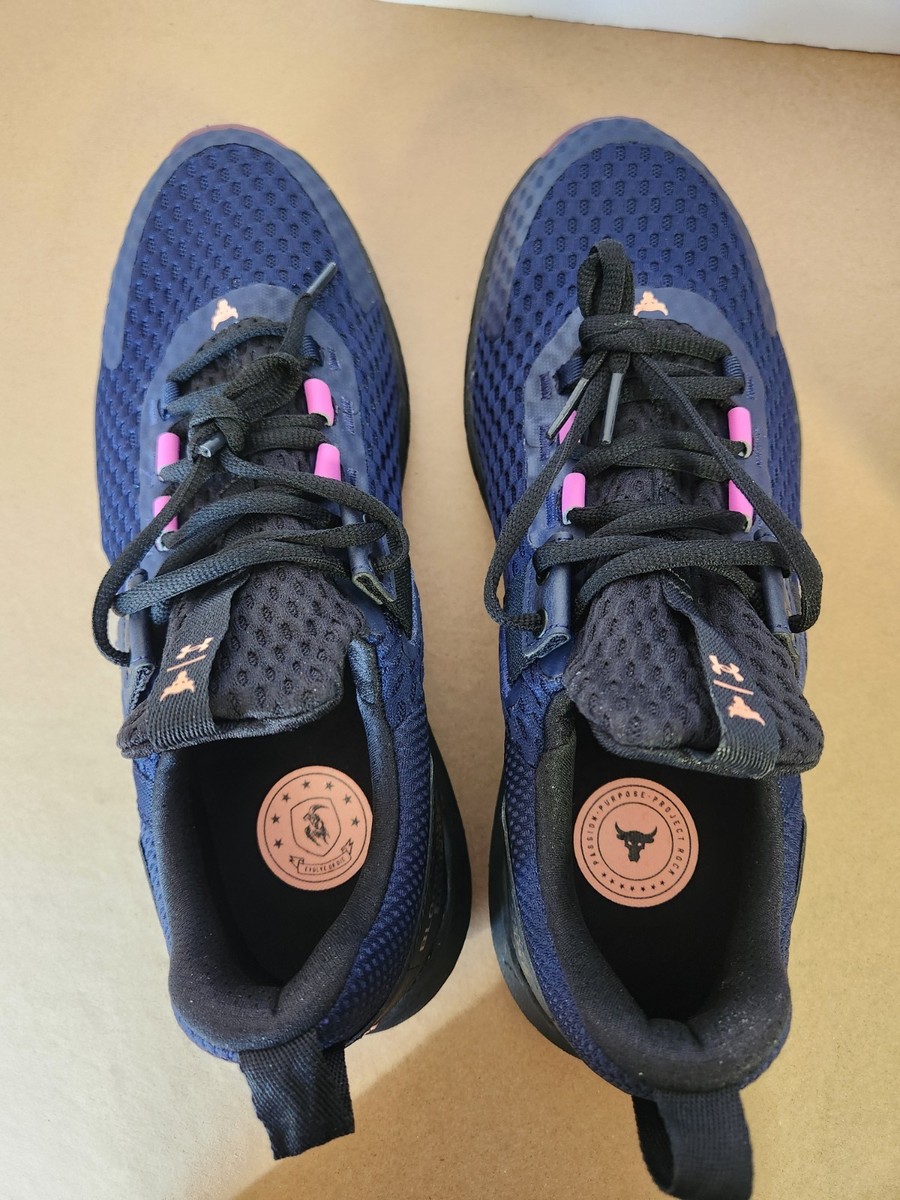 Under Armour Project Rock BSR 4 Training Shoes Midnight Navy-Black