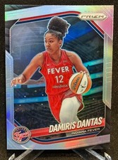 2025 Panini Prizm WNBA Damiris Dantas #42 Indiana Fever Silver Prizm