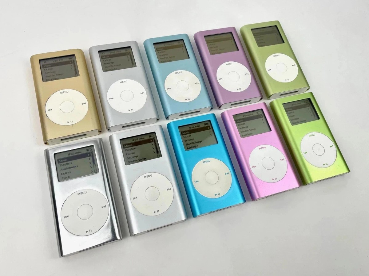 Apple iPod Mini 1st or 2nd Gen 4GB 6GB 8GB 128GB 256GB SSD Modded
