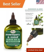 Rosemary Mint Hair Oil 7.1 Fl Oz - Natural Biotin Infusion for Renewal