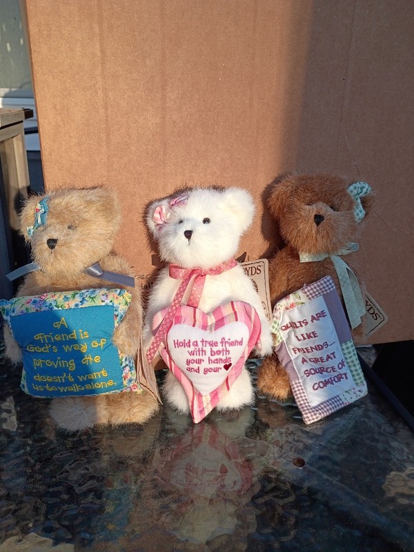 Boyds Bears (Friendship) Set Of 3