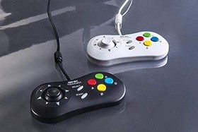 NEOGEO Mini Console Official Control Pad: White Free Ship w/Tracking# New Japan