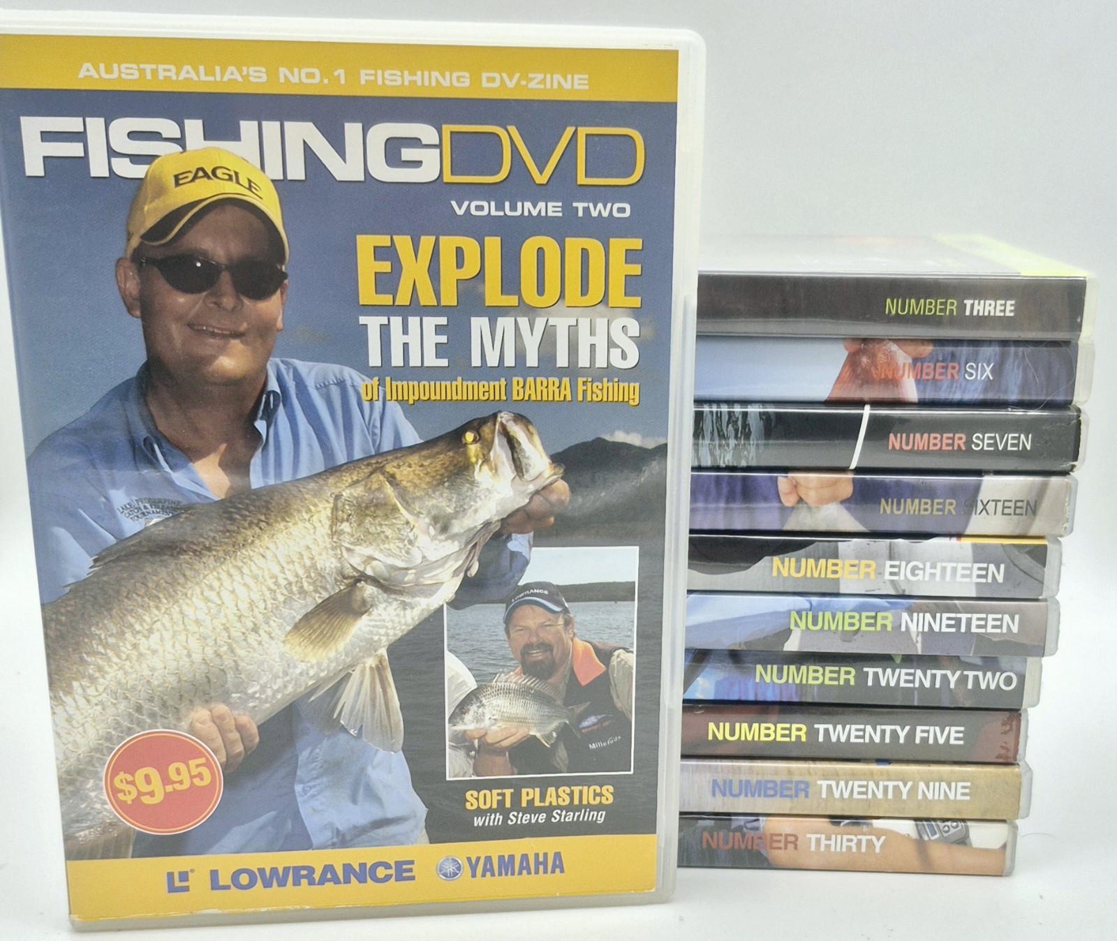 The Fishing DVD x 12. Australia's No.1 Fishing DVD magazine. Tested and Working