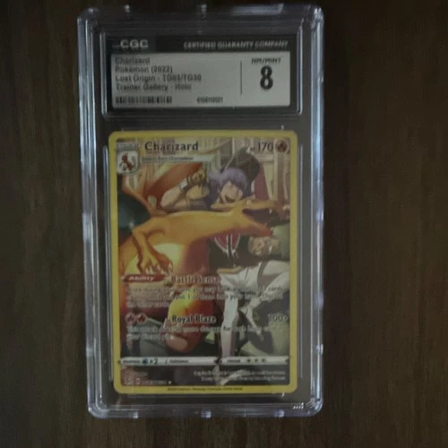 Pokémon TCG Charizard Lost Origin Holo Ultra Rare Card TG03/TG30