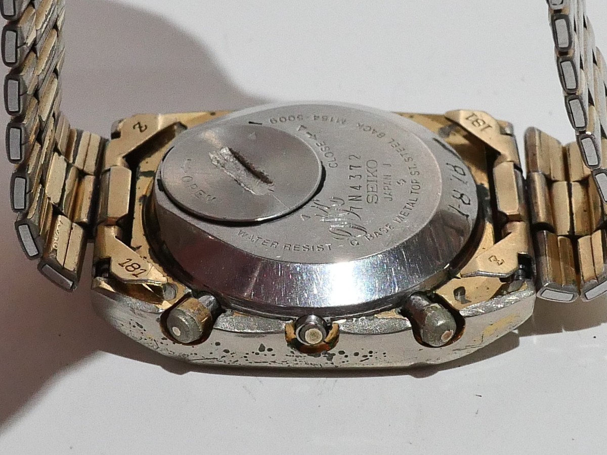 Buy Vintage Rare Seiko LC M154-5009 Quartz LCD Digital Watch