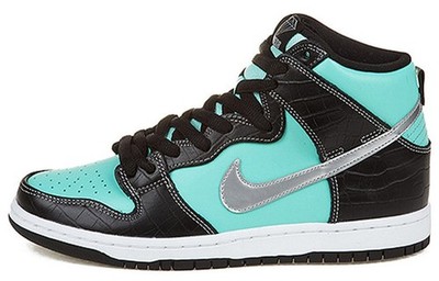 Nike Sb Dunk High Diamond Supply Co. - 653599-400 Size