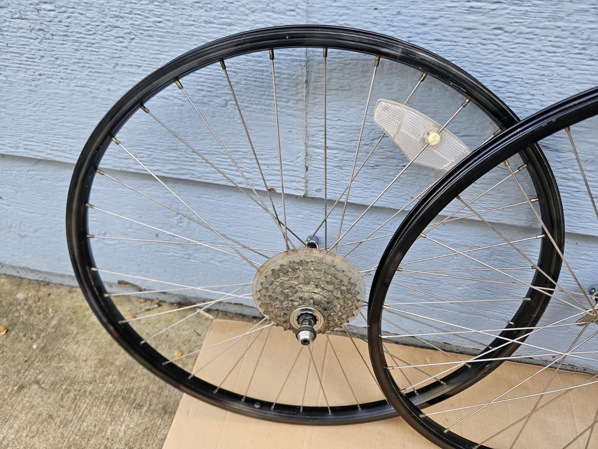 Vintage Araya RX-7 26x1.50 Mountain Bike Wheelset Deore DX Hubs
